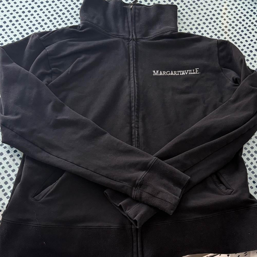 Margaritaville Black Turtleneck Sweater